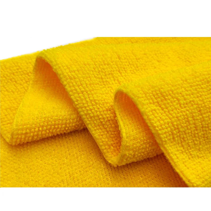 10PCS Edgeless Microfiber Auto Cleaning Cloth