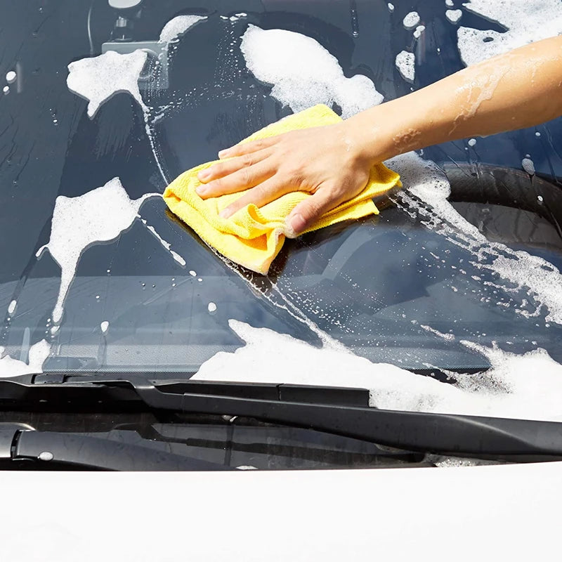 10PCS Edgeless Microfiber Auto Cleaning Cloth